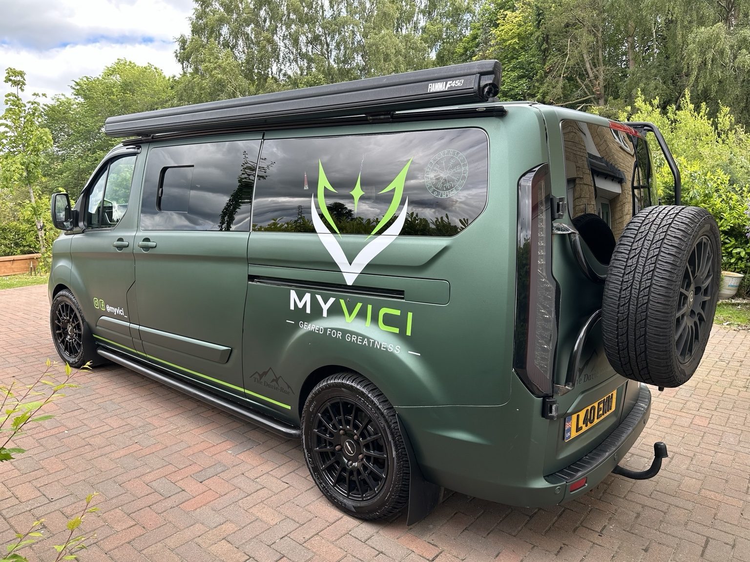 MYVICI branded camper van